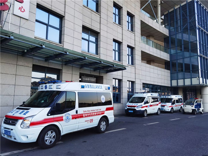 盘山救护车出租服务案例4