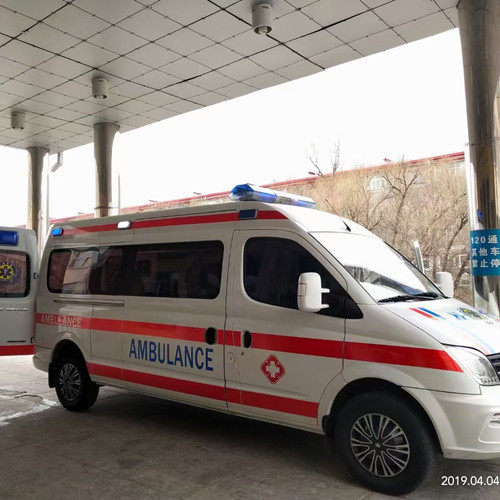 盘山救护车出租服务案例2